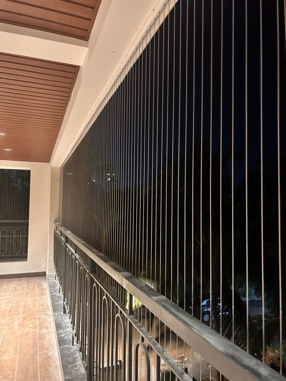 Commercial invisible grills for office windows - Professional grade installation Bangalore